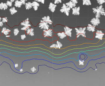 Realtime imaging solidification